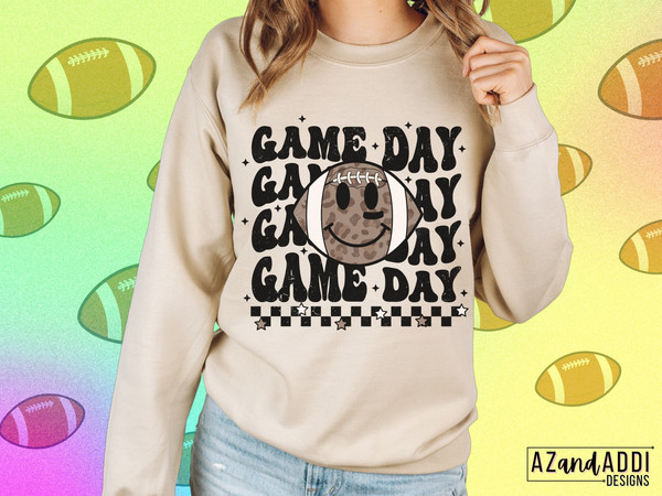 Football game day png, football sublimation, retro football png, football vibes, touchdown season, it’s game day y’all, tailgate png - 4.jpg