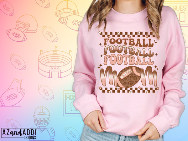 Football Mom Png, football sublimation design, mama of a baller, sports png, fall png, retro football png, football mama png - 6.jpg