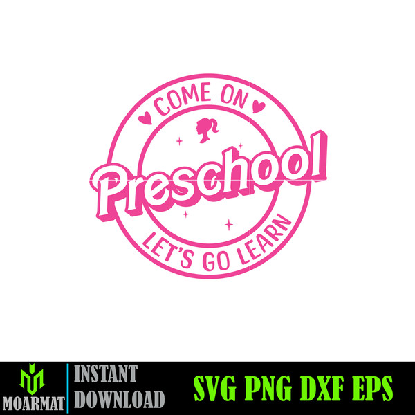 Barbie Teacher Png,Back To School Png , First Day Of School Png, Barbie Doll Barb Girl PNG Digital Download (2).jpg