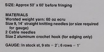 Digital  Vintage Knitting Pattern Afghan Fisherman Aran Isles  Country Home Decor  English PDF Template (3).jpg