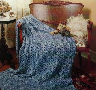 Digital  Vintage Knitting Pattern Afghan Mohair Victorian Lace  Country Home Decor  English PDF Template (3).jpg