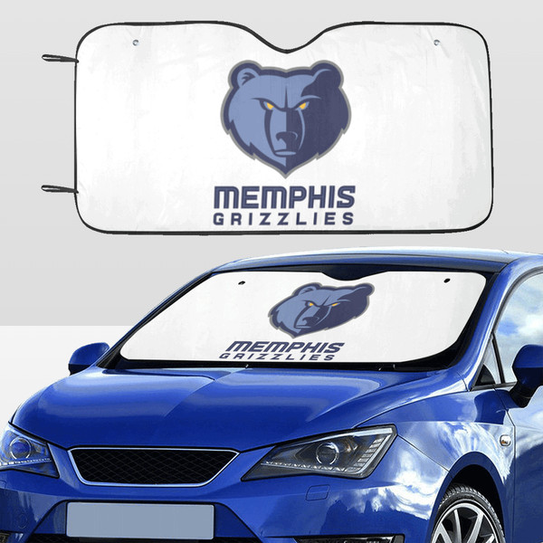 Memphis Grizzlies Car SunShade.png