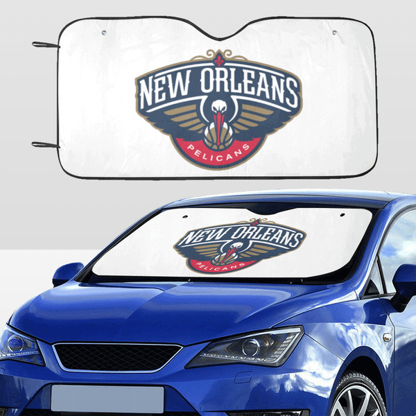 New Orleans Pelicans Car SunShade.png