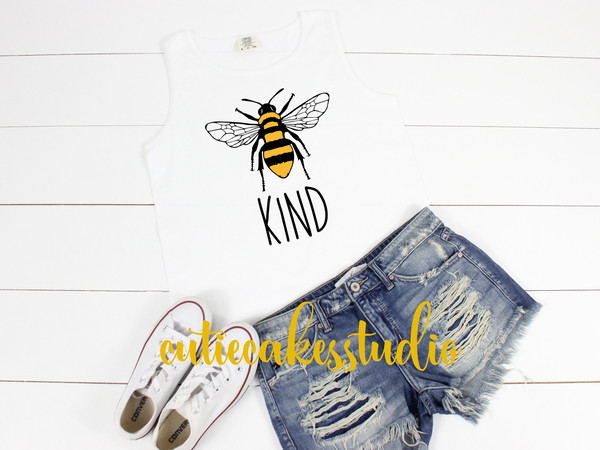 Bee kind shirt - bumblebee shirt - inspirational shirt - ladies shirt - plus size shirt - comfort colors shirt - christian shirt - 1.jpg