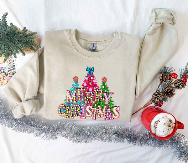 Christmas Sweatshirt, Womens Christmas Sweatshirt, Christmas Sweatshirts for Women, Christmas Gift Women,Merry Christmas Sweatshirt - 1.jpg