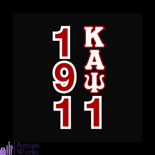 Kappa Alpha Psi Fraternity SVG, 1911 svg, kay svg, Sorority - Inspire ...