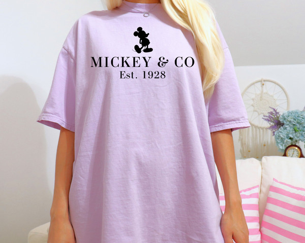 Mickey & Co Est 1928 Shirt, Vintage Disney T-Shirt, Mickey And Friends Family Shirt, Disney Vacation Shirts, Disneyworld Family Trip Shirts - 7.jpg