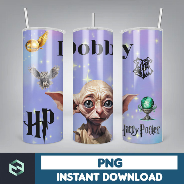 Harry Tumbler Wrap, 20 oz Potter Tumbler PNG, Image Sublimation, Harry Magic Tumbler, HP Wizard Tumbler (12).jpg