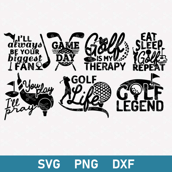 Golf Quotes Bundle Svg, Golf Svg, Golf Quotes Svg, Golfing Svg, Golf Player Svg, Png Dxf Digital File.jpg