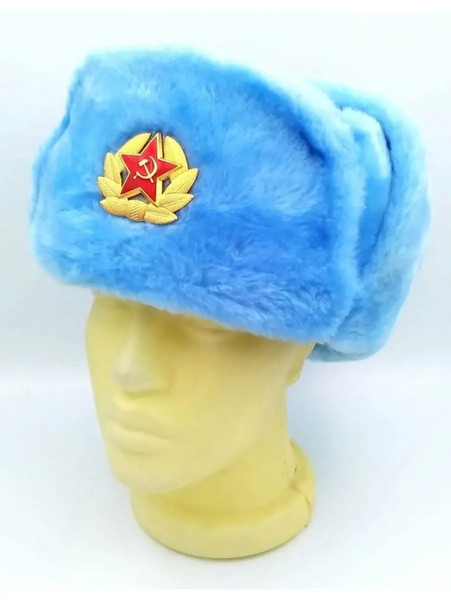 Russian army ushanka hat with Cockade.jpg