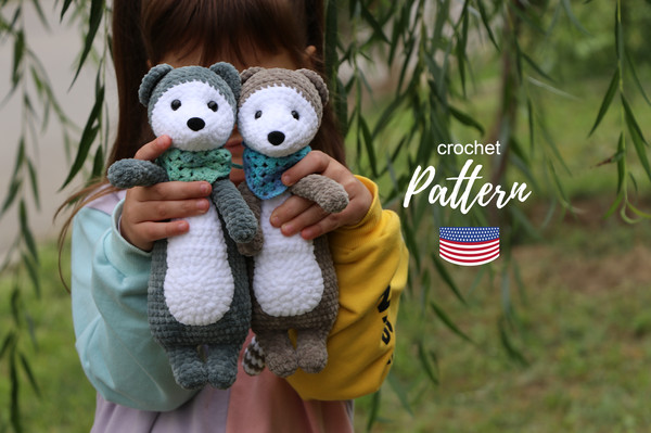 Cute Little Ferret Crochet Pattern-CGAN-103238