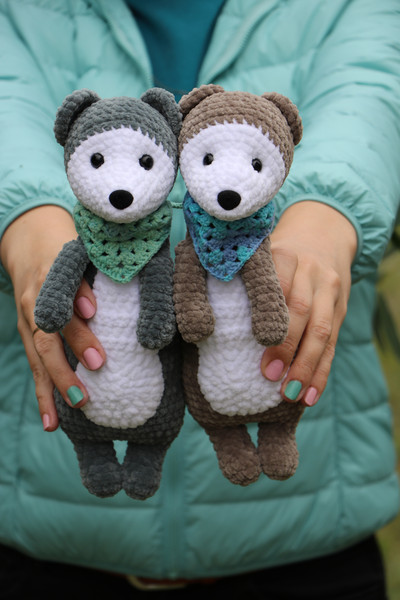 Cute Little Ferret Crochet Pattern-CGAN-103238