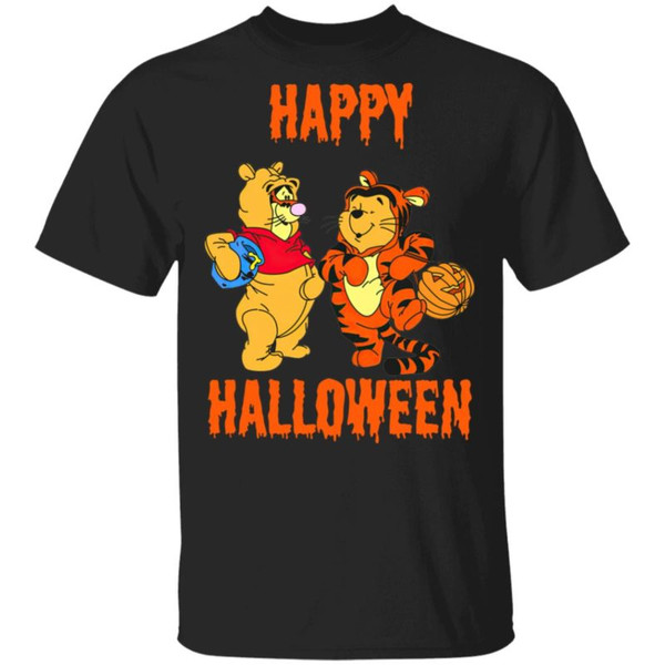 Tigger And Pooh Happy Halloween T-Shirt.jpg