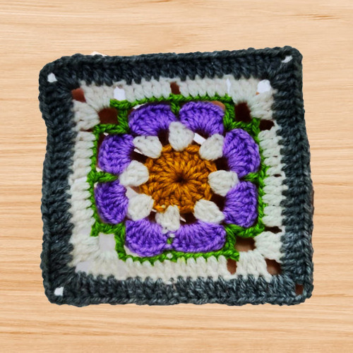 crochet square motif pattern