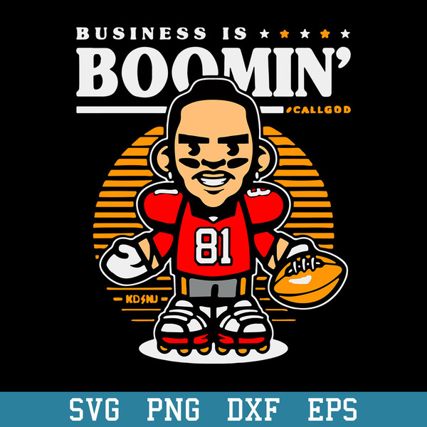 Business Is Boomin Antonio Brown Svg, Halloween Svg, Png Dxf Eps Digital File.jpeg