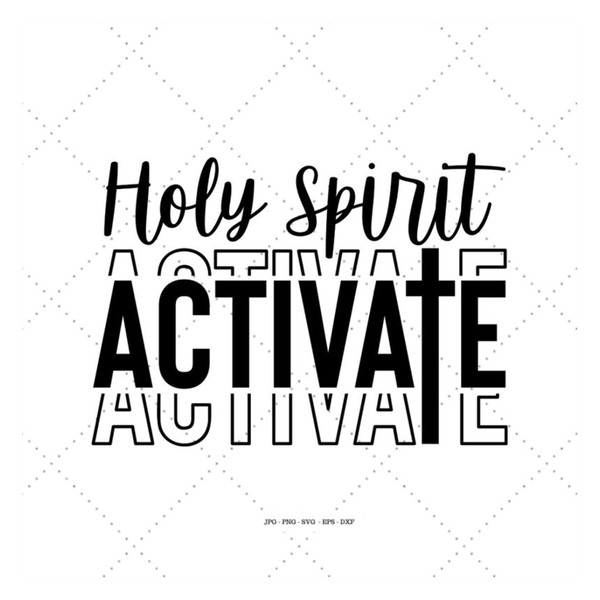 Holy Spirit, Jesus Png, Bible Verse Svg, Spirit Svg, Cross S - Inspire ...