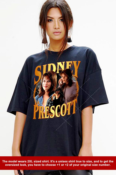 SIDNEY PRESCOTT SCREAM TShirt, Neve Campbell Scary Movie T-Shirt S