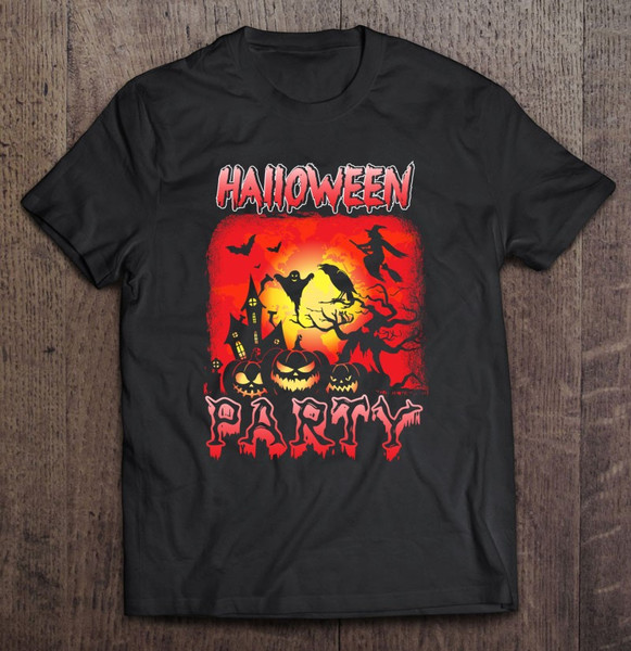 Halloween Party Shirt Trick Or Treat Funny Cute Halloween Shirt Halloween Pumpkin Tee.jpg
