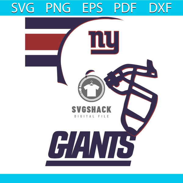New York Giants Helmet Svg, Sport Svg, Helmet Svg, New York - Inspire ...