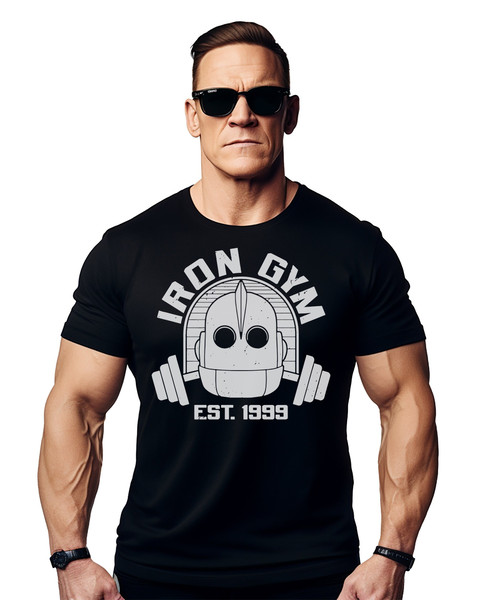 The Iron Gym T Shirt for Men TV, Movie & Cartoon Themed Work - Inspire  Uplift