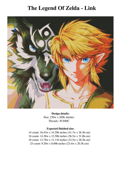 The Legend Of Zelda color chart01.jpg