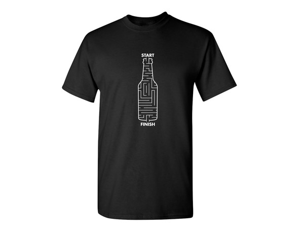 Beer Maze Funny Graphic Tees Mens Women Gift For Sarcasm Laughs Lover Novelty Funny T Shirts.jpg