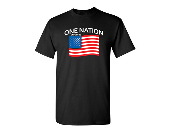 One Nation Funny Graphic Tees Mens Women Gift For Sarcasm Laughs Lover Novelty Funny T Shirts.jpg