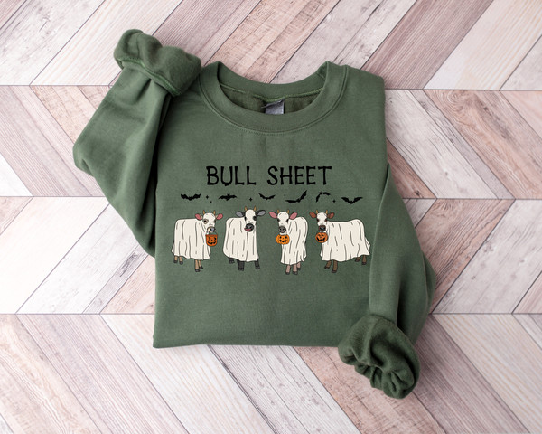 Bull Sheet Cow Halloween Sweatshirt, Cow Fall Sweatshirt,Bull Fall Sweatshirt,Cow Halloween Sweatshirt,Cow Hoodie,Cow Halloween Shirt - 3.jpg