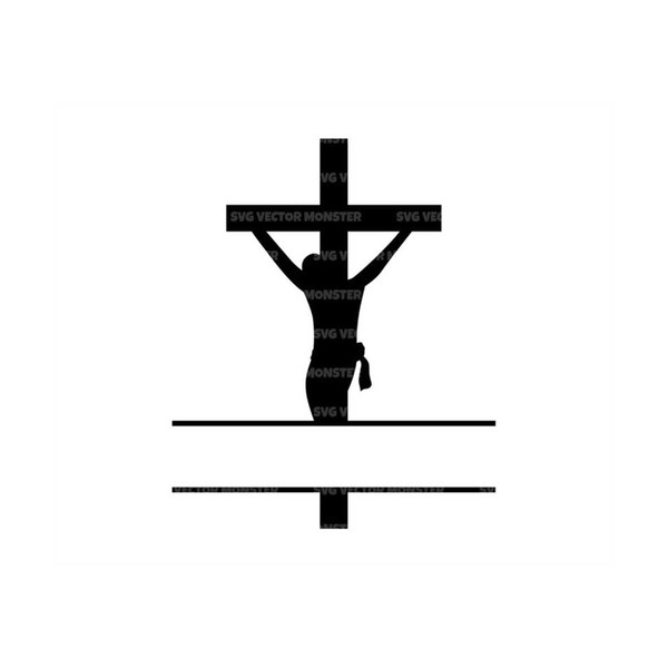 Jesus Christ Monogram Svg, Christian Cross Svg, Crucifix Svg - Inspire ...