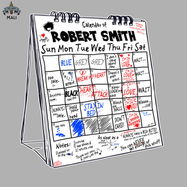 ML0607366-The Friday Im In Love Calendar of Robert Smith Sublimation PNG Download.jpg