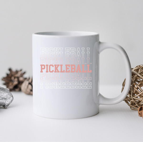 Pickleball Mug, Pickleball Coffee and Tea Gift Mug, Pickleball Gift, Pickleball, Ball, Pickle - 2.jpg