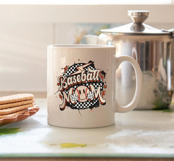 Baseball Mom Mug, Baseball Mug, Gift For Mother, Gift Birthday, Mug Coffee - 3.jpg