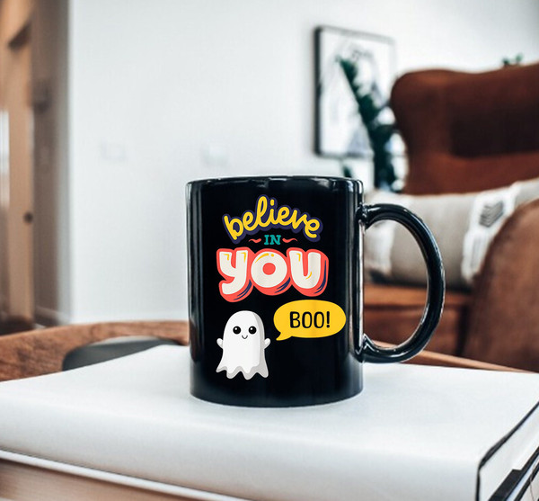 Believe In You Boo Mug, Ghost Vintage Halloween Mug, Gift Mug, Halloween Mug, Funny Mug, Happy Halloween Mug, Ghost Mug, Ghost Halloween - 3.jpg