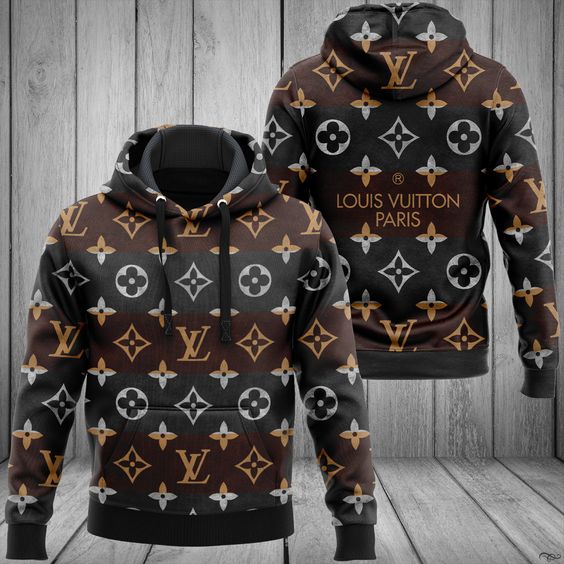 Louis vuitton unisex hoodie for men women lv luxury brand clothing