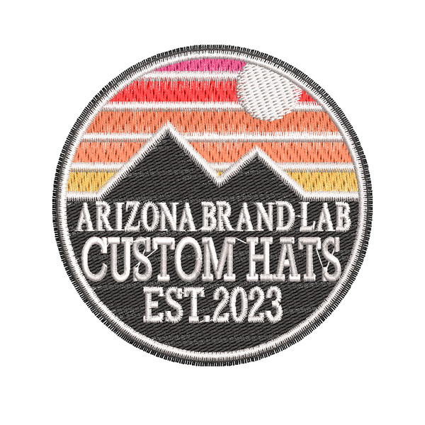 Arizona hat logo embroidery design, Arizona hat embroidery, logo design, logo shirt, Embroidery shirt, Instant download.jpg