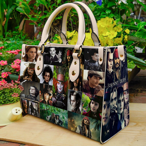 Johnny depp Women Leather Bag Handbag, Johnny depp Women Bag And Purses, Johnny depp Lover's Handbag, Custom Leather Bags, Women Handbag - 2.jpg