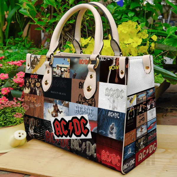 Rock Band Leather Bags, Rock Band Women Bag And Purses, Rock Band Lover's Handbag, Custom Leather Bags, Women Handbag, Shopping Bag - 1.jpg