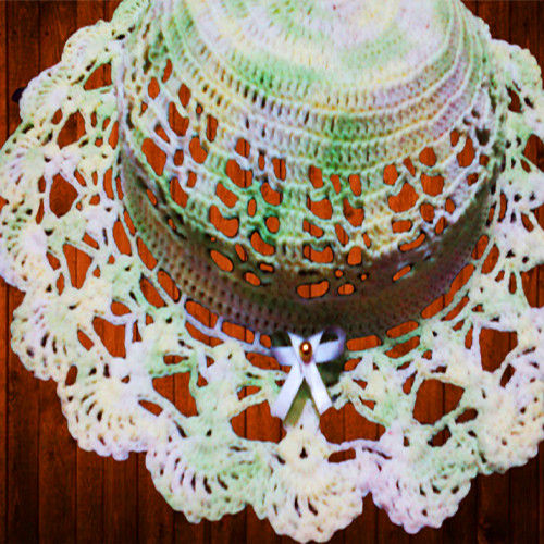 a crochet summer hat pattern