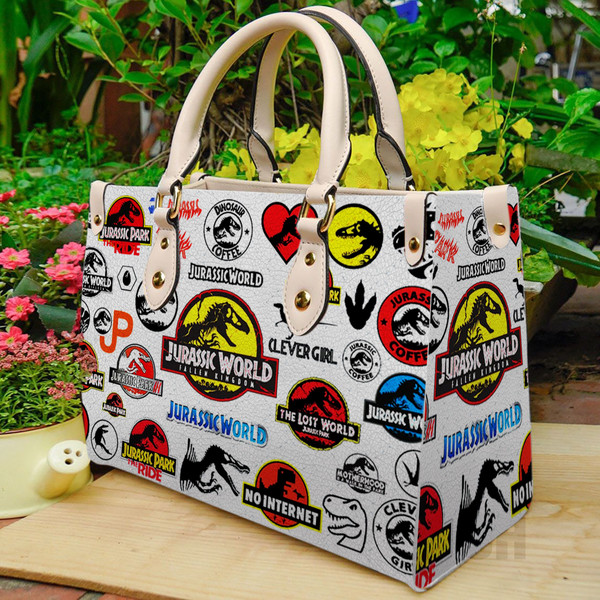 Classic Jurassic World bag, Jurassic World gifts, T-Rex bag and handbag - 1.jpg