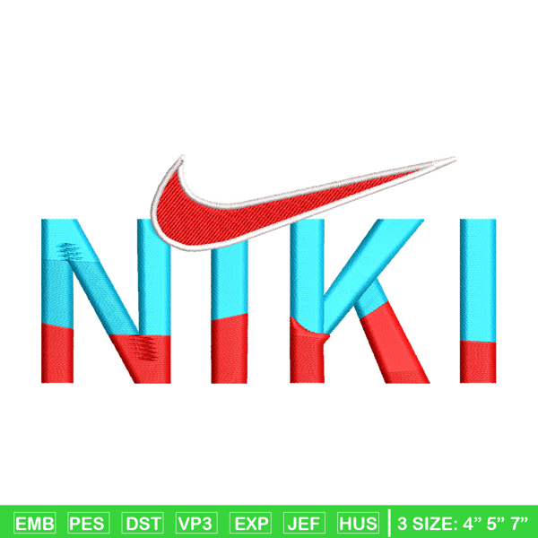 Niki design embroidery design, Nike embroidery, Embroidery file, Embroidery shirt, Emb design, Digital download.jpg