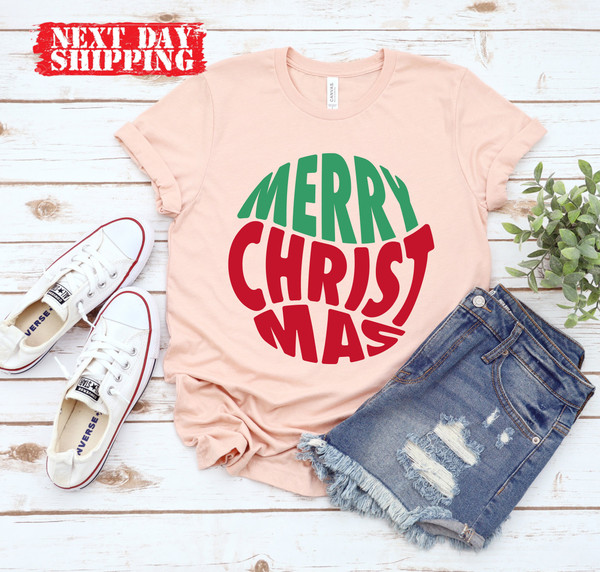 Merry Christmas Shirt,Christmas Shirts,70s Style Merry Christmas Shirt, Christmas T-shirt,Xmas Funny Xmas,Merry Xmas,Holiday Santa Claus - 6.jpg