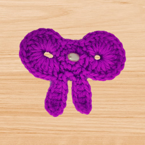 a crochet bow pattern