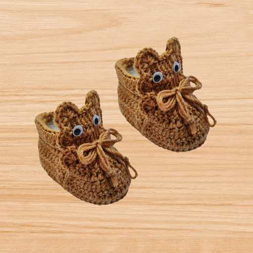 crochet bear bootie pattern