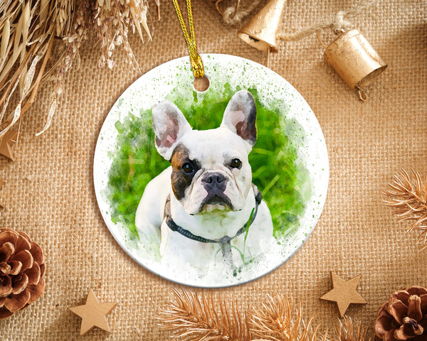 Custom Photo Ornament, Dog Memorial Ornament, Custom Photo Ornament, Forever In Our Hearts, Loss Of Dog Gifts, Dog Mom Gifts, Pet Photo Gift - 5.jpg