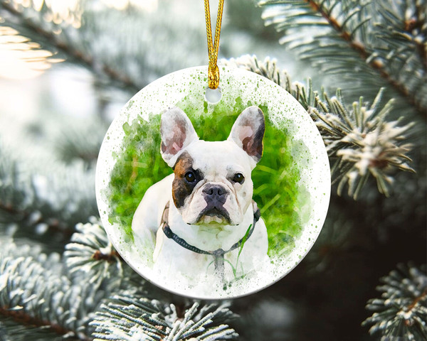 Custom Photo Ornament, Dog Memorial Ornament, Custom Photo Ornament, Forever In Our Hearts, Loss Of Dog Gifts, Dog Mom Gifts, Pet Photo Gift - 6.jpg