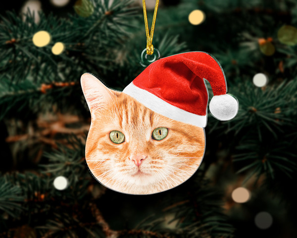 Custom Photo Ornament, Picture Ornament, Pet Photo Ornament, Dog Christmas Ornament, Cat Christmas, 2023 Christmas Ornament, Dog Mom Xmas - 4.jpg