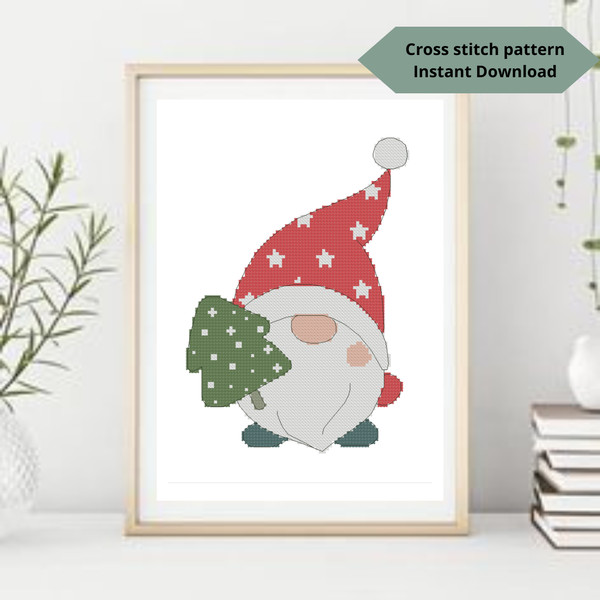 christmas gnome cross stitch pattern PDF(9).png