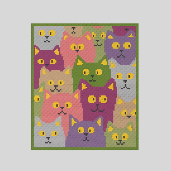 crochet-C2C-cats-graphgan-blanket-3