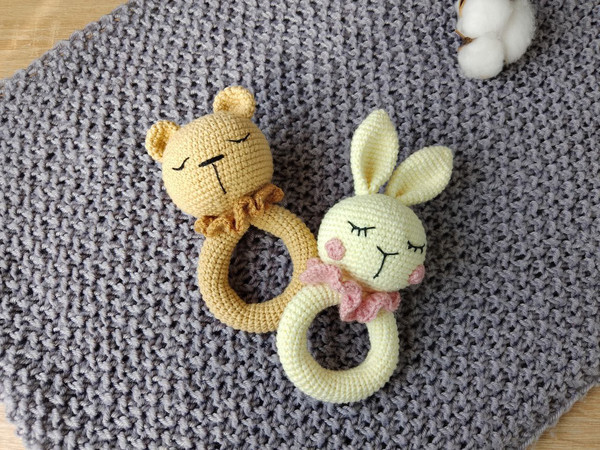 Rodents for the baby - a bear and a bunny..jpg