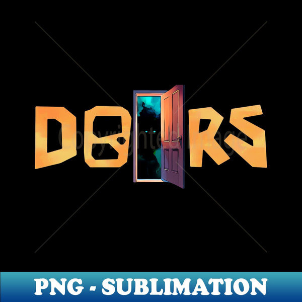Doors Roblox characters artwork PNG digital download image, Doors Roblox  digital file for sublimation and crafts